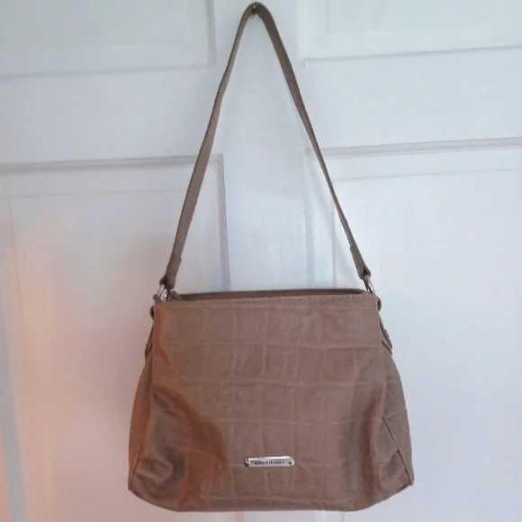 Alfred Dunner Bags Alfred Dunner Croc Embossed Shoulder Bag